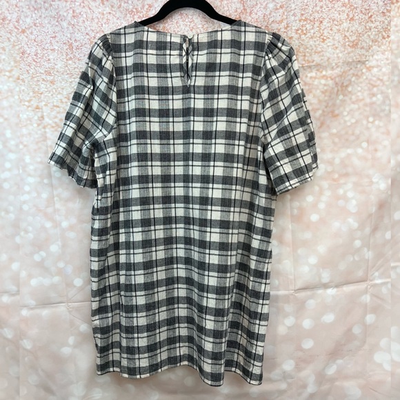 THE GREAT. Plaid Tunic Top - Picture 7 of 8
